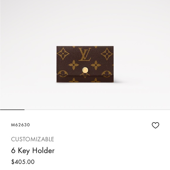 LOUIS VUITTON 6 key holder - Picture 5 of 5